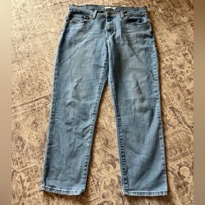 Levi's Women's Boyfriend Jeans in Denim Blue